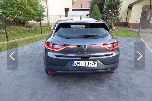 Renault Megane cena 64800 przebieg: 22364, rok produkcji 2020 z Wieliczka małe 301